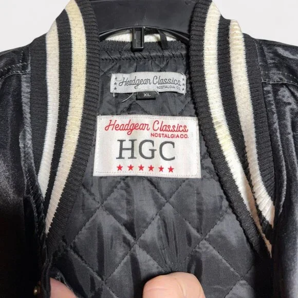 Headgear Classics Nostalgia Co. Belly Movie Jacket XL Black - Picture 4 of 5